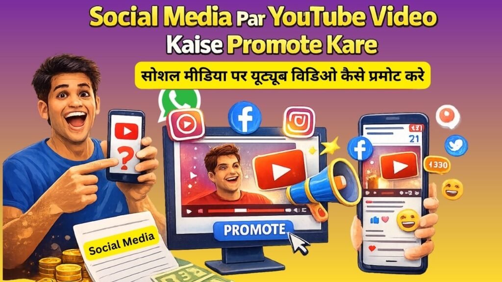 Social Media Par YouTube Video Kaise Promote Kare